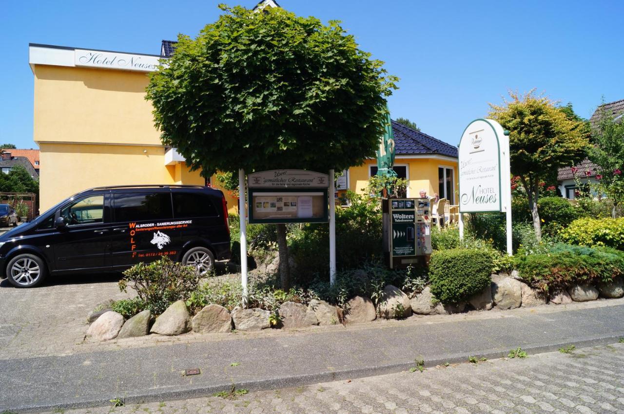 Hotel Neuses Cuxhaven Esterno foto